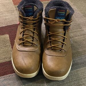 Brown Men's Snow Boots 🥾 *